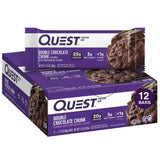 Quest Nutrition Mint Chocolate Chunk Protein Bars, 20g Protein, 1g Sugar, 4g Net Carb, Gluten Free, Keto Friendly, 12 Count