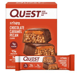 Quest Nutrition Crispy Cookies & Cream Hero Protein Bar, 18g Protein, 1g Sugar, 3g Net Carb, Gluten Free, Keto Friendly, 4 Count
