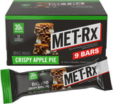 MET-Rx Big 100 Colossal Protein Bars, Great as Healthy Meal Replacement, Snack, and Help Support Energy, Peanut Butter Pretzel, With Vitamin A, Vitamin C, and Zinc, 100 g, (Pack of 9)