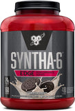 BSN SYNTHA-6 Edge Protein Powder, Chocolate Milkshake, Hydrolyzed Whey, Micellar Casein, Milk Isolate, Low Sugar, 24g Protein, Milkshake, 48 Servings