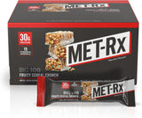 MET-Rx Big 100 Colossal Protein Bars, Great as Healthy Meal Replacement, Snack, and Help Support Energy, Peanut Butter Pretzel, With Vitamin A, Vitamin C, and Zinc, 100 g, (Pack of 9)