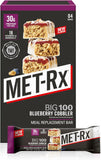MET-Rx Big 100 Colossal Protein Bars, Vanilla Caramel Churro Meal Replacement Bars, Brown, 9 Count