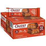 Quest Nutrition Crispy Cookies & Cream Hero Protein Bar, 18g Protein, 1g Sugar, 3g Net Carb, Gluten Free, Keto Friendly, 4 Count