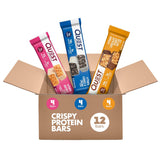 Quest Nutrition Crispy Cookies & Cream Hero Protein Bar, 18g Protein, 1g Sugar, 3g Net Carb, Gluten Free, Keto Friendly, 4 Count