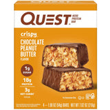 Quest Nutrition Crispy Cookies & Cream Hero Protein Bar, 18g Protein, 1g Sugar, 3g Net Carb, Gluten Free, Keto Friendly, 4 Count