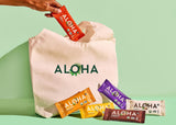 ALOHA Organic Plant Based Protein Bars, Coconut Chocolate Almond, 1.98-Ounce Bars (Pack of 12)