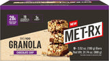 MET-Rx Big 100 Colossal Protein Bars, Vanilla Caramel Churro Meal Replacement Bars, Brown, 9 Count